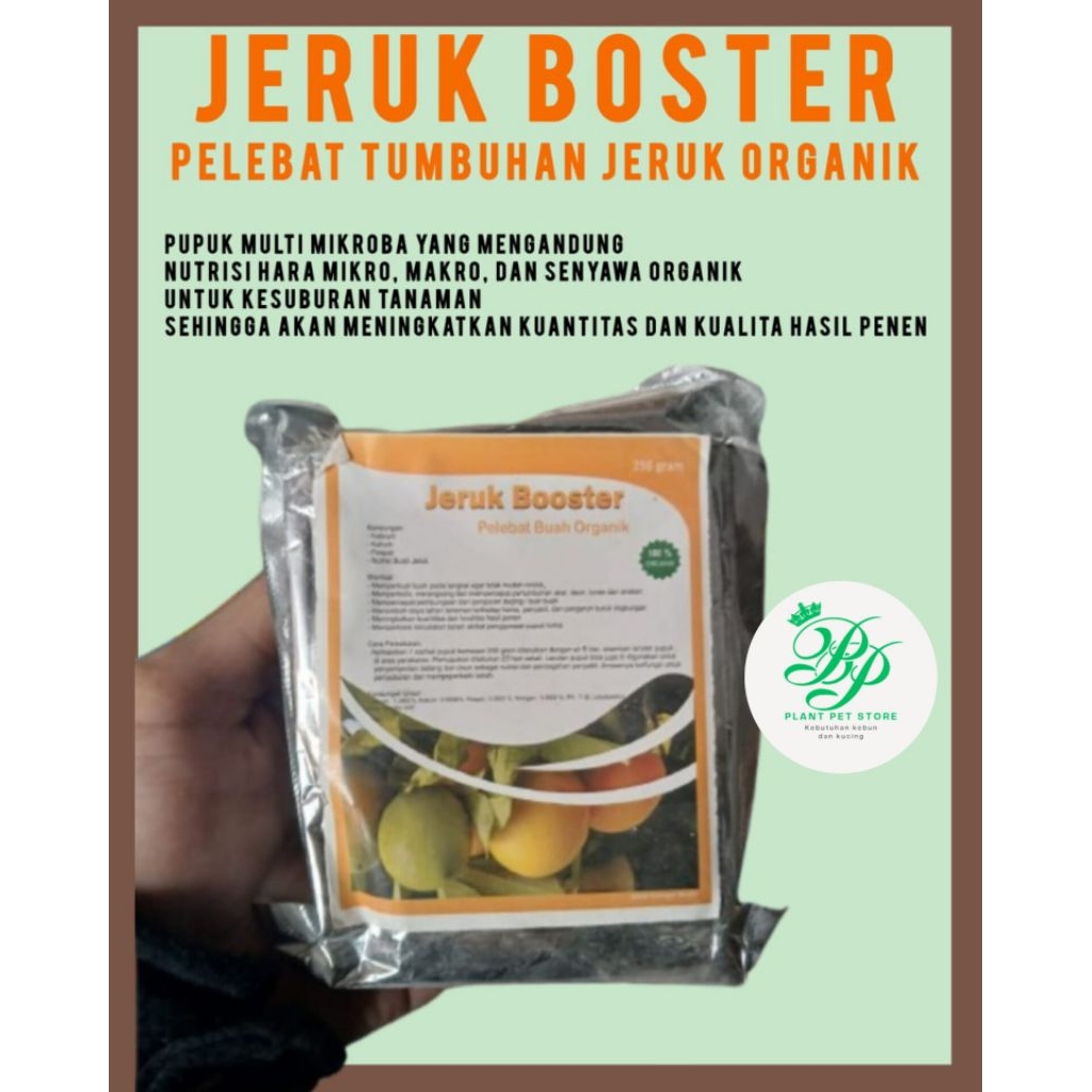 Pupuk/Boster Jeruk Perangsang Pertumbuhan Buah Jeruk - Pupuk Buah