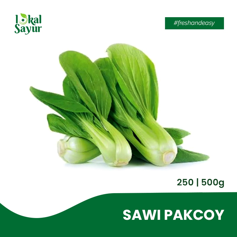 

Lokal Sayur - Sawi Pakcoy Segar Pilihan Kualitas Terbaik 250 gram | 500 gram