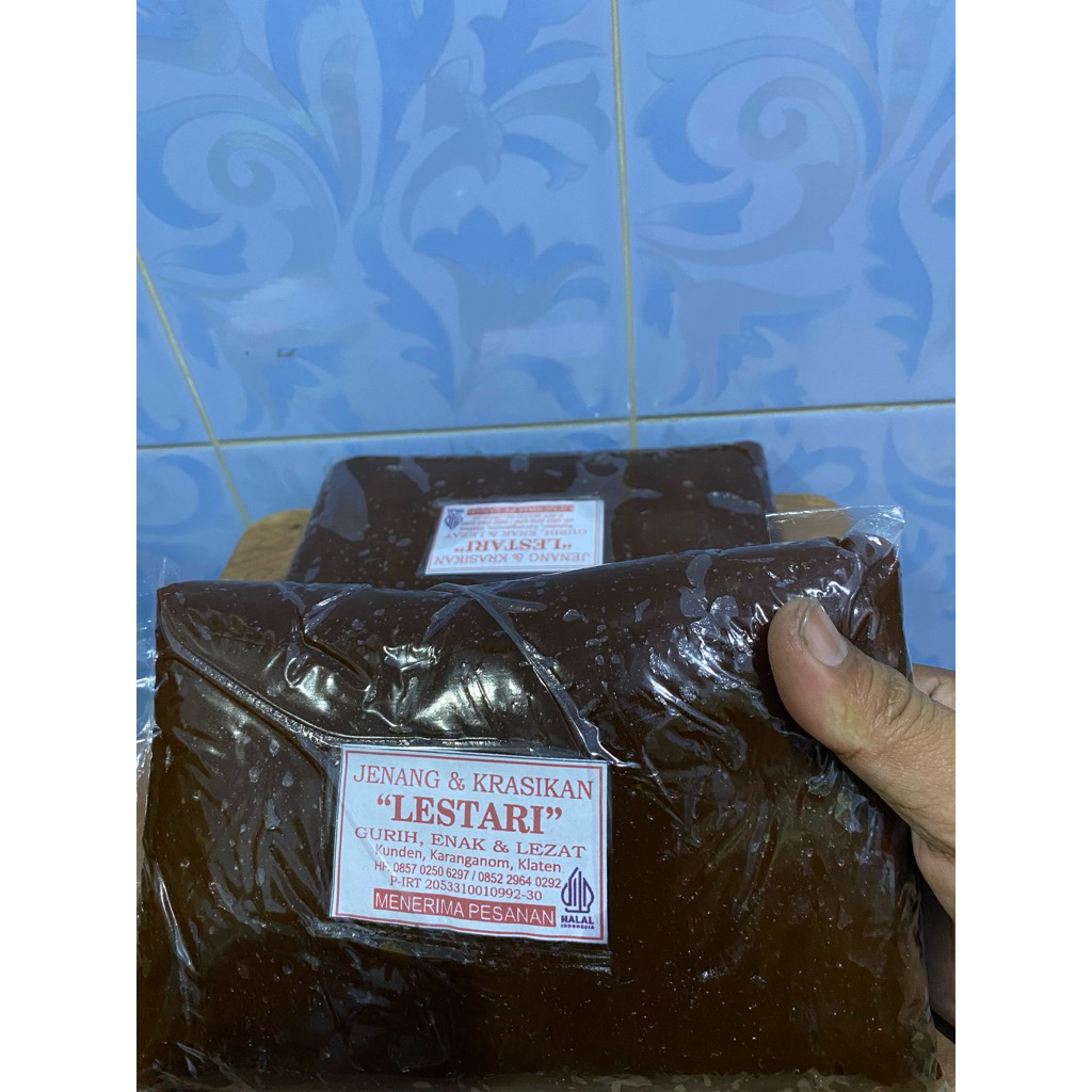 

Jenang Dodol Lestari Kemasan 1kg