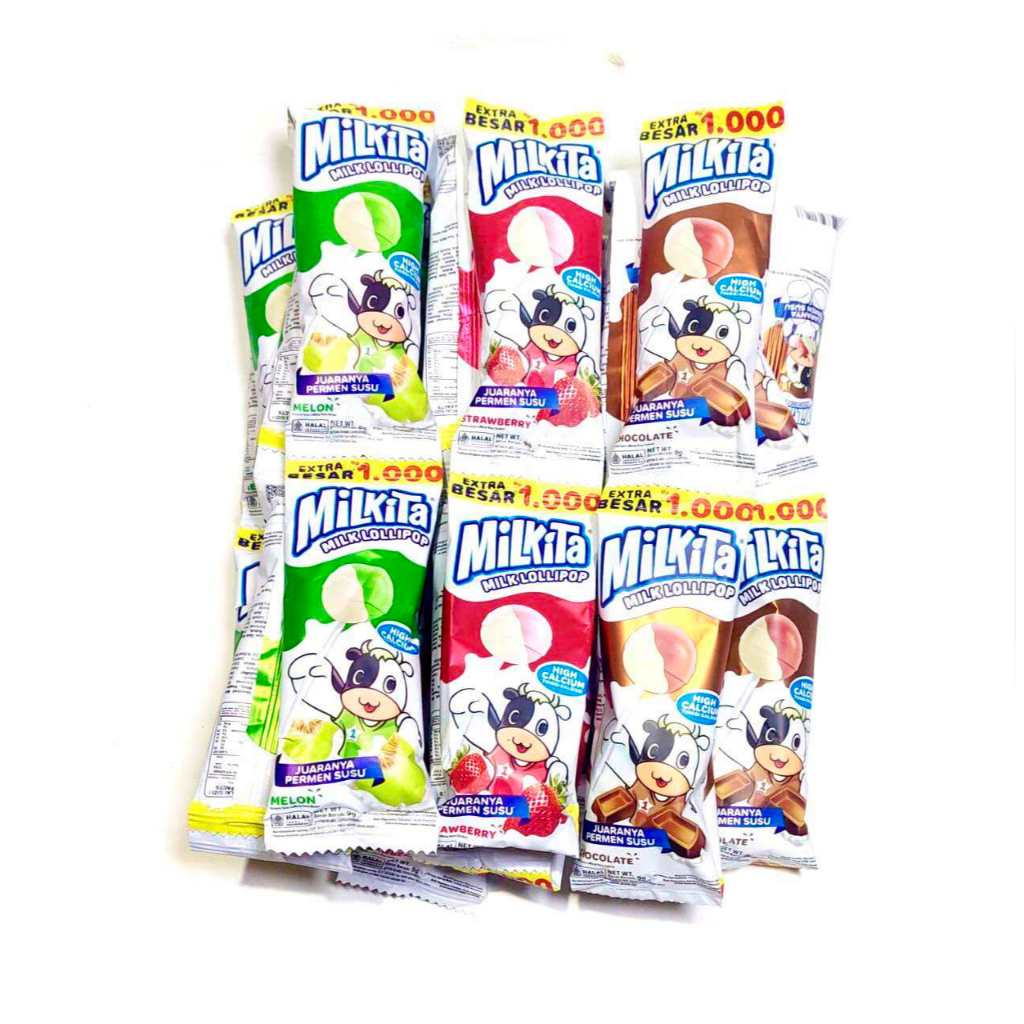 

Permen Milkita Lollipop isi 30 x 9g / Permen Milkita