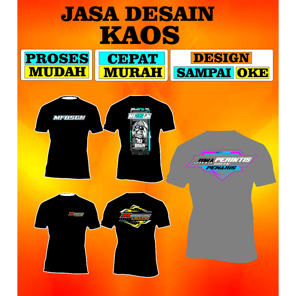 JASA DESAIN KAOS