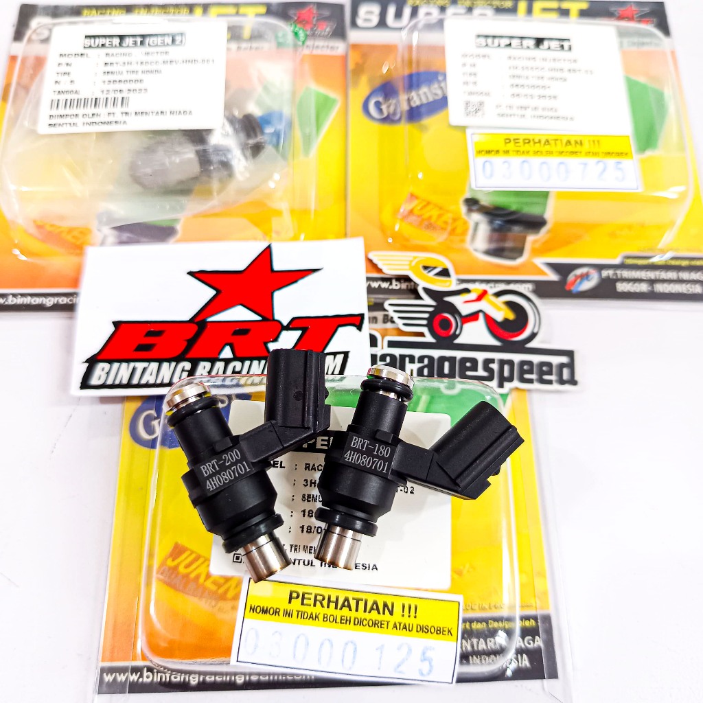 INJECTOR INJEKTOR RACING BRT ALL SERIES HONDA CRF 150 BEAT PCX VARIO 150 VERZA BORE UP