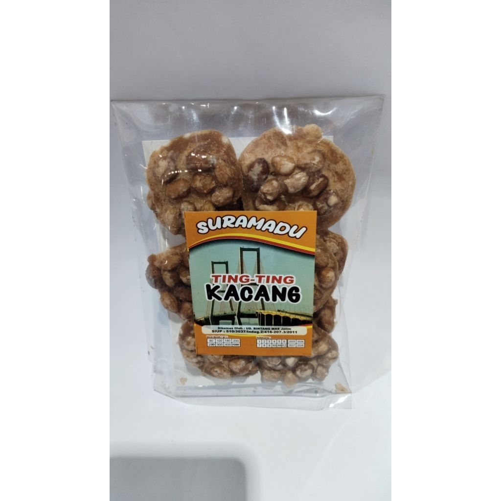

TING TING KACANG GULA MERAH, BERAT 100g