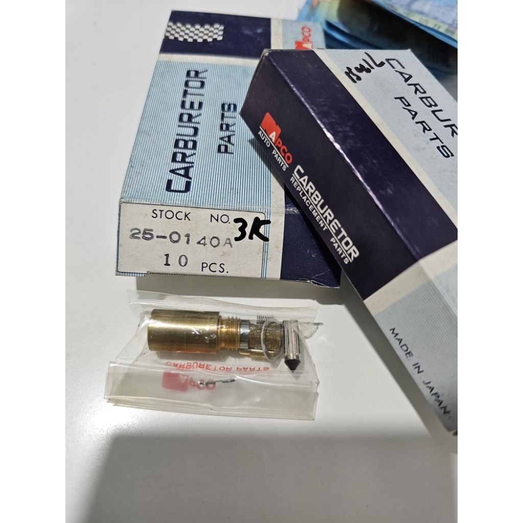 needle valve jarum pelampung carburator kijang 3k 4k 5k 7K 2f hiace 12R napco japan