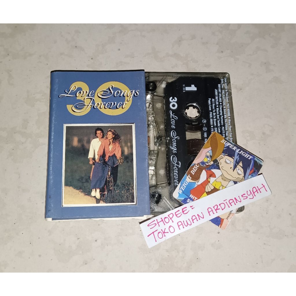 Kaset pita 30 love song forever