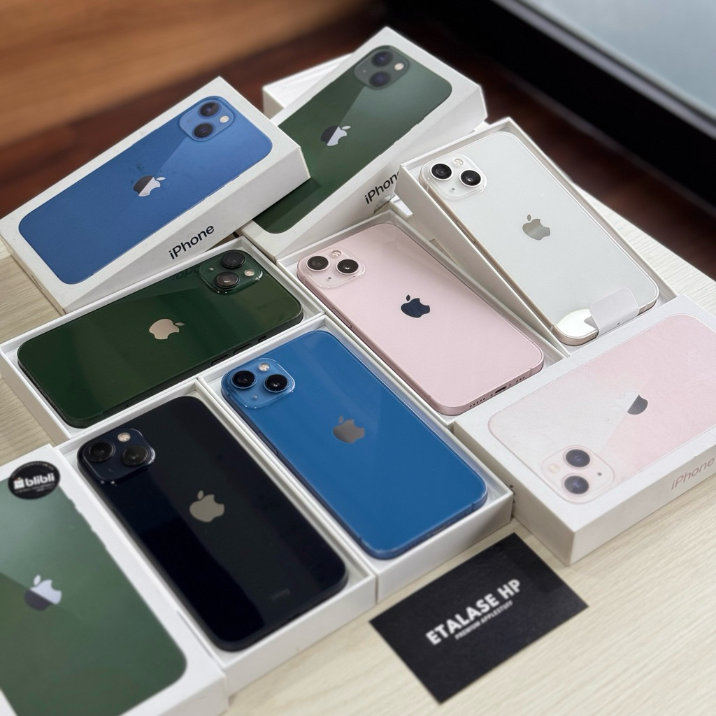 iPhone 13 iBox 256GB & 128GB - Second Garansi Resmi