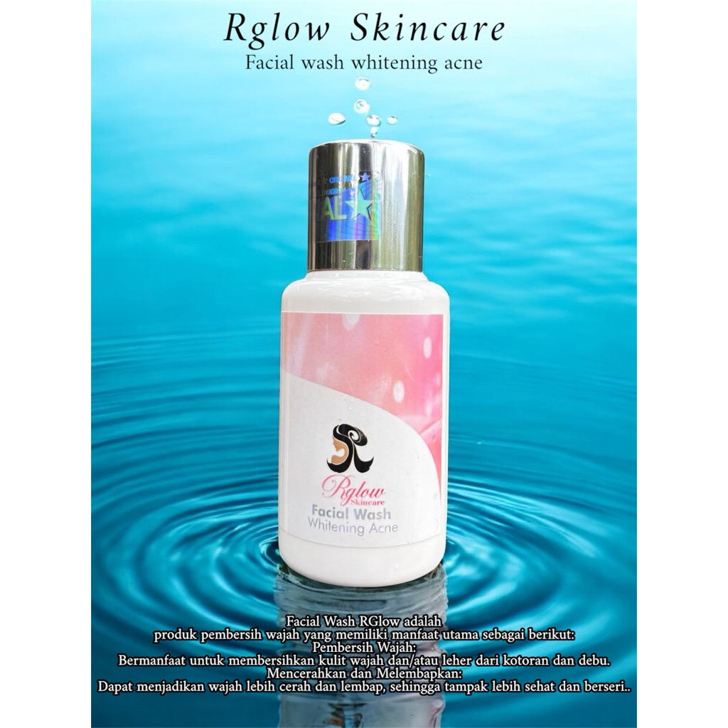 Rglow skincare  Facial wash anti acne