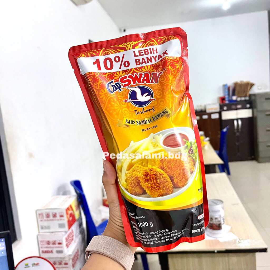 

SAUS DIMSUM SAMBAL BAWANG STANDING POUCH 1000 GRAM EKSTRA 10 % LEBIH BANYAK