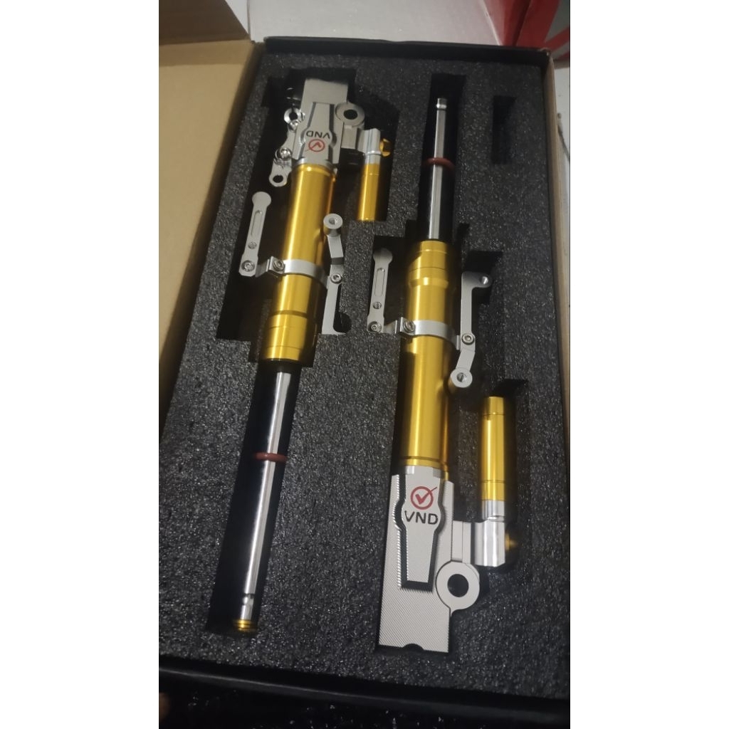 Shock Depan Tabung VND Warna Gold VARIO CBS