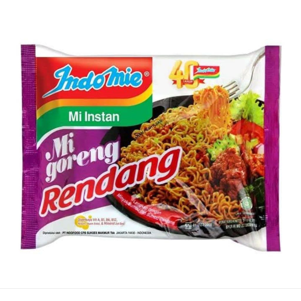 

Indomie Rendang 1 dus isi 40 pcs