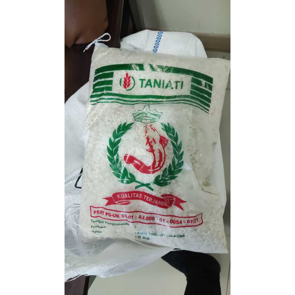

Beras Wangi Premium Mentik Wangi Susu Taniati Kemasan 5 Kg