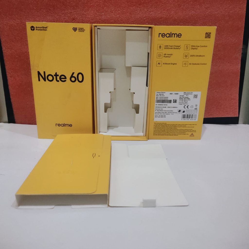 

KARDUS BOX HP REALME NOTE 60 ORIGINAL