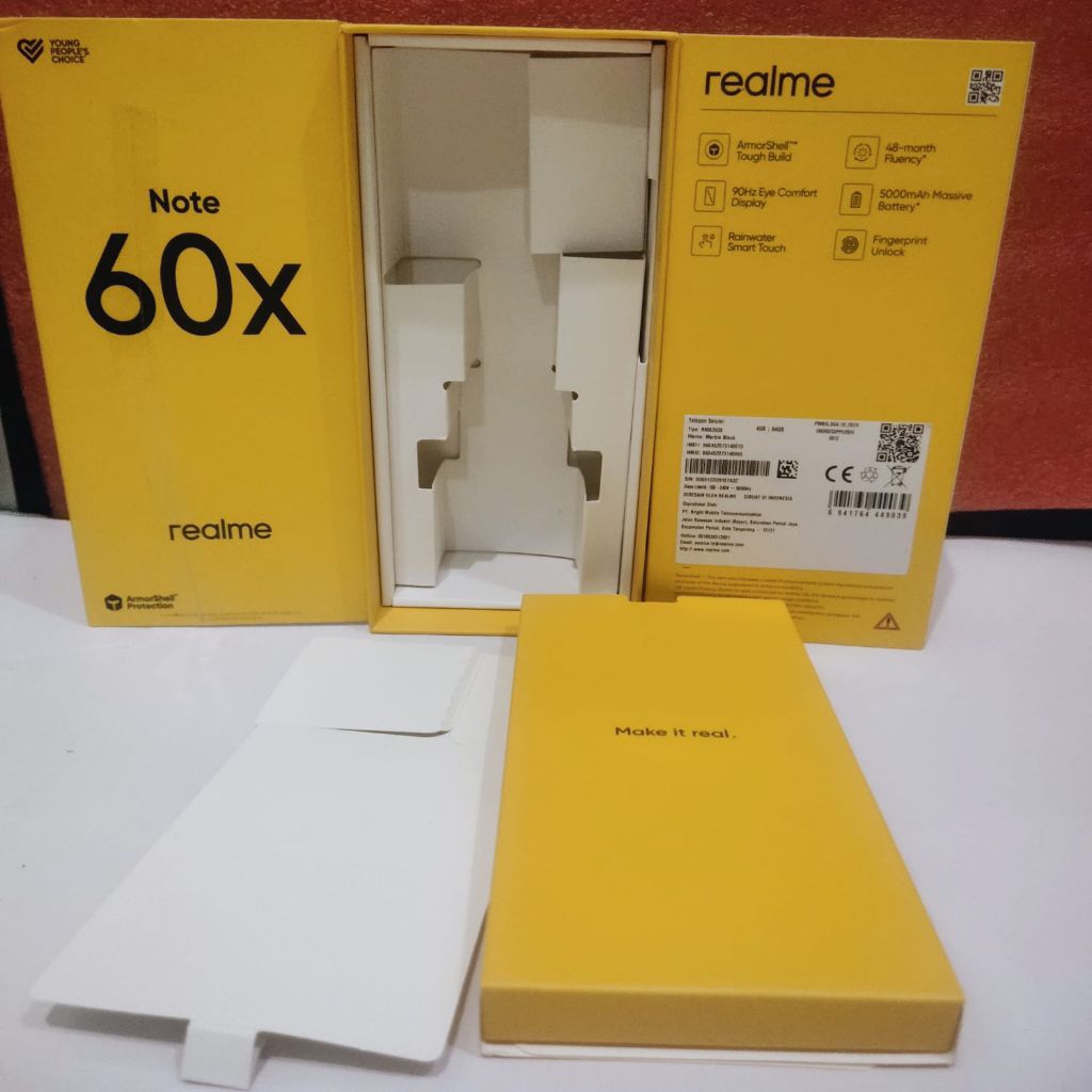 

KARDUS BOX HP REALME NOTE 60X ORIGINAL