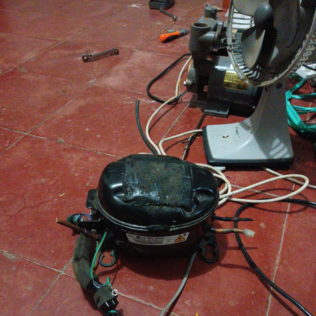 kompresor kulkas LG inverterbmg110