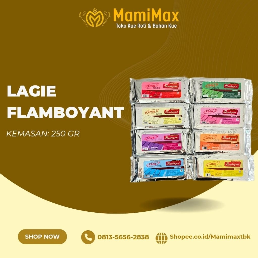 

LAGIE FLAMBOYANT BAKING CHOCOLATE 250 GRAM