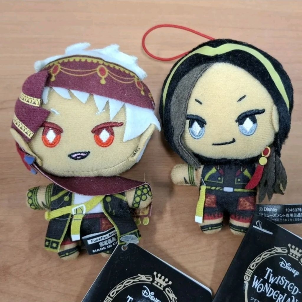 Twisted Wonderland Scarabia Nui Plush Boneka Set Octavinelle Pencil Case