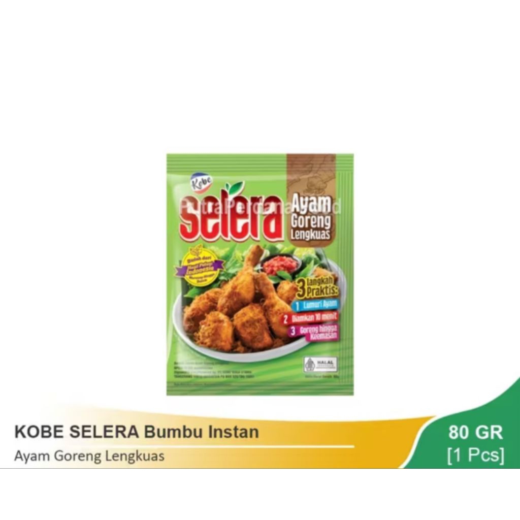 

Kobe Selera Bumbu Ayam goreng lengkuas 80gr