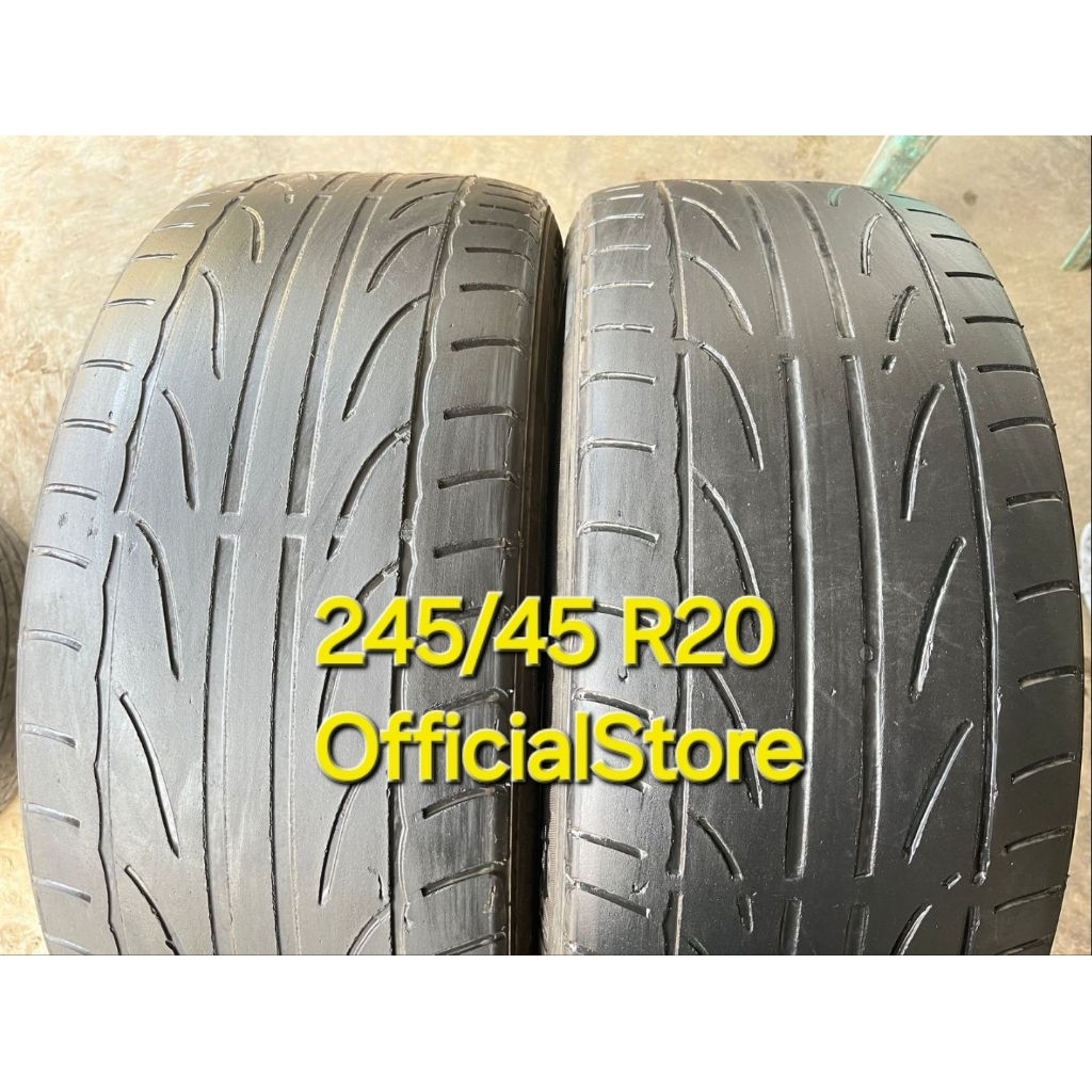 Ban mobil copotan ukuran 245/45 R20 falken
