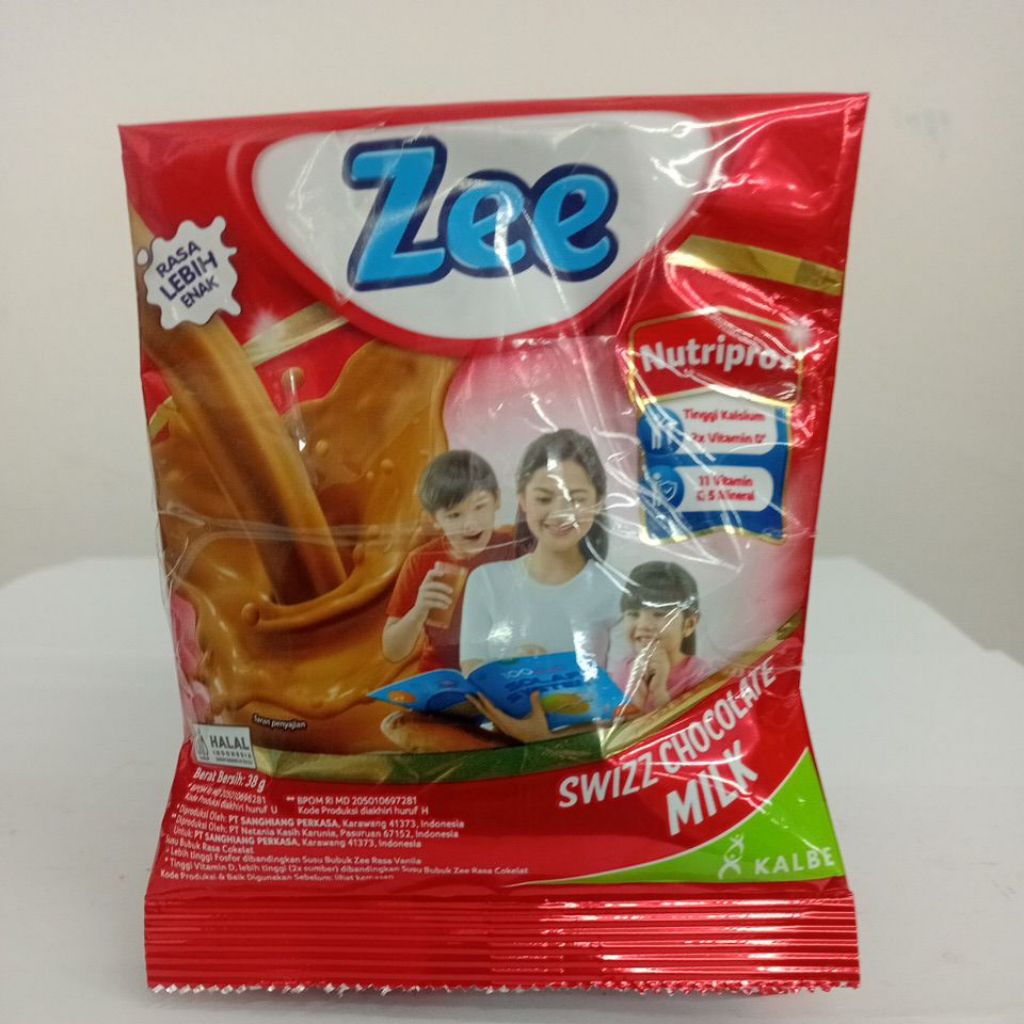 

Zee - Susu bubuk sachet Rasa coklat 10x38g