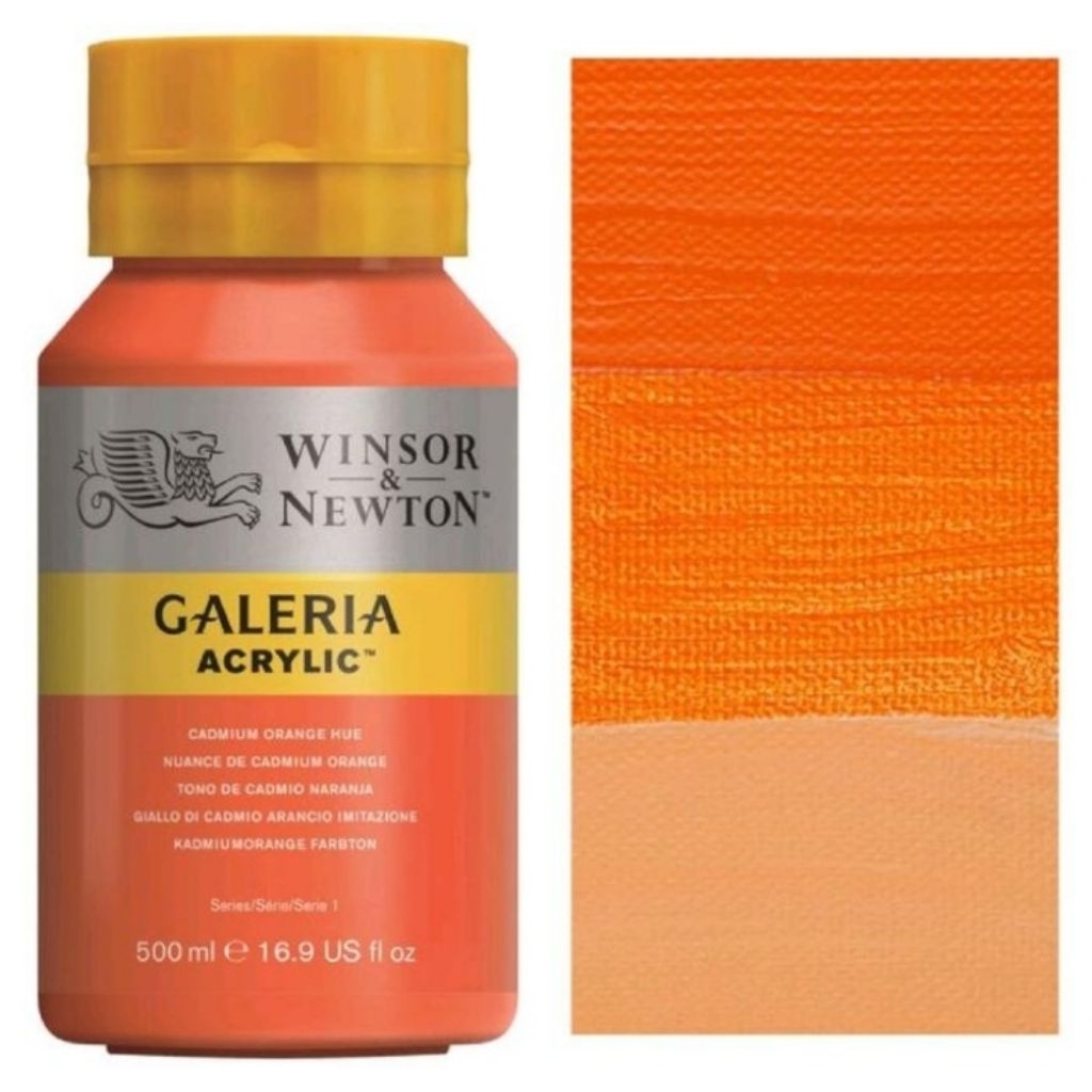 

GALERIA ACRYLIC PAINT 500 ML CADMIUM ORANGE HUE WINSOR & NEWTON