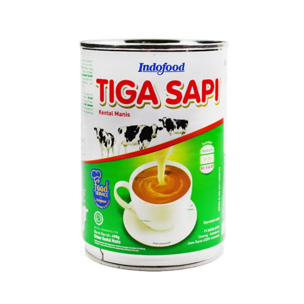 

SUSU KENTAL MANIS KREMER TIGA SAPI KALENG 490GR