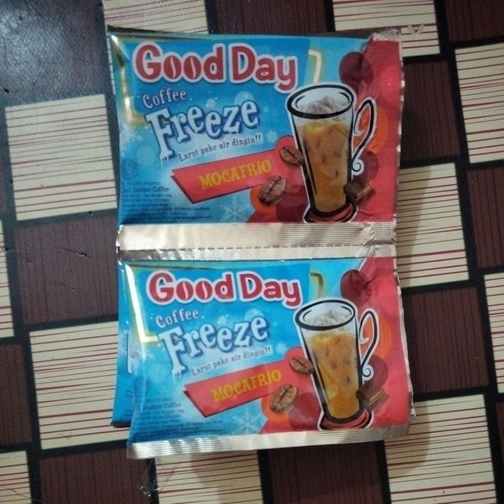 

Good Day Frezee Mocafrio 1 rtg isi 10 sachet