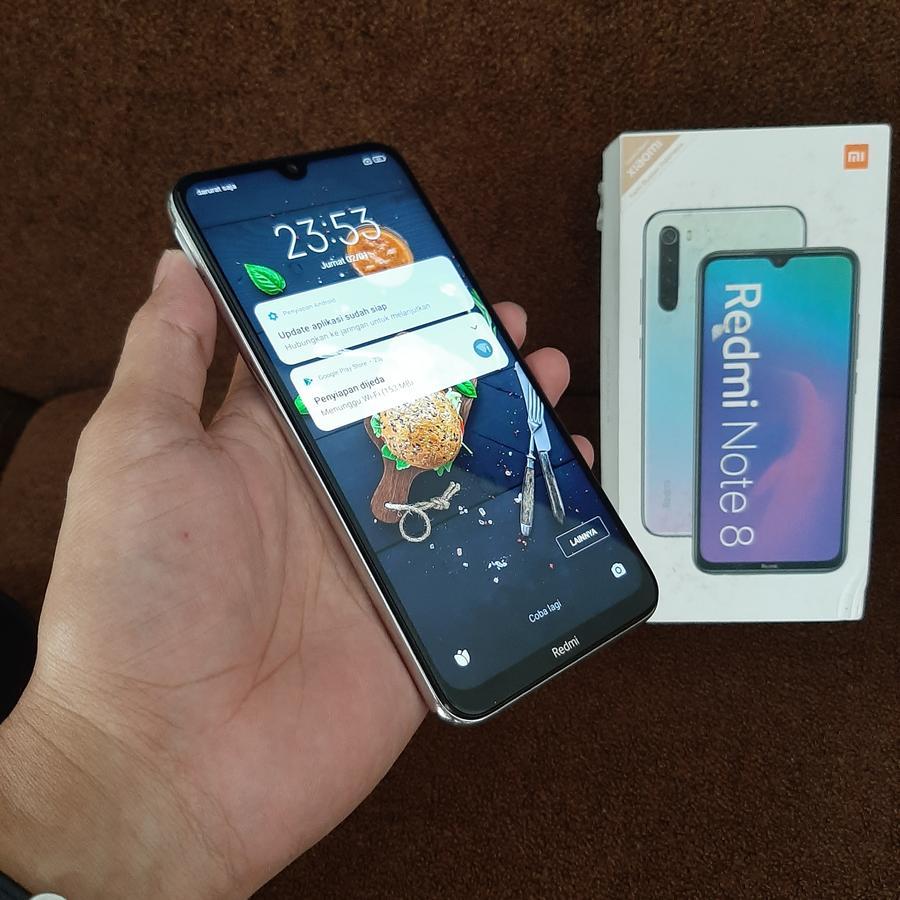 xiaomi redmi note 8 ram 3/32 resmi bekas TAM