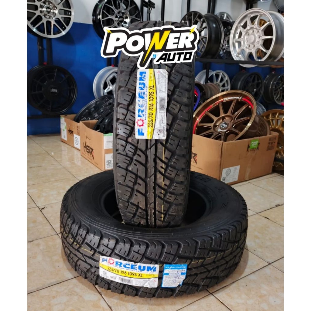 BAN TUBLES TAHUN BARI SEMI ATZ 235 70 R16 FORCEUM