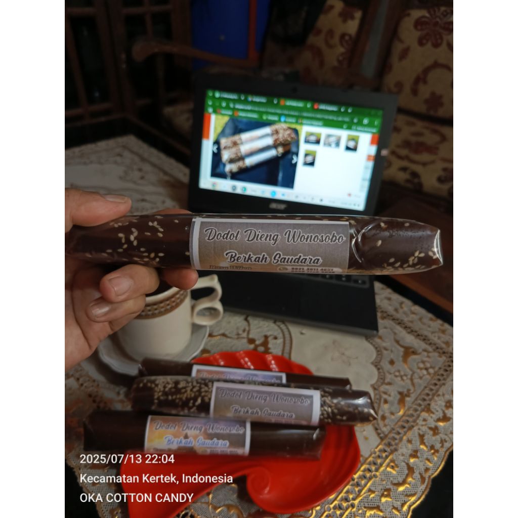 

Rasa Wijen Dodol Dieng Wonosobo BERKAH SAUDARA legitnya bikin candu