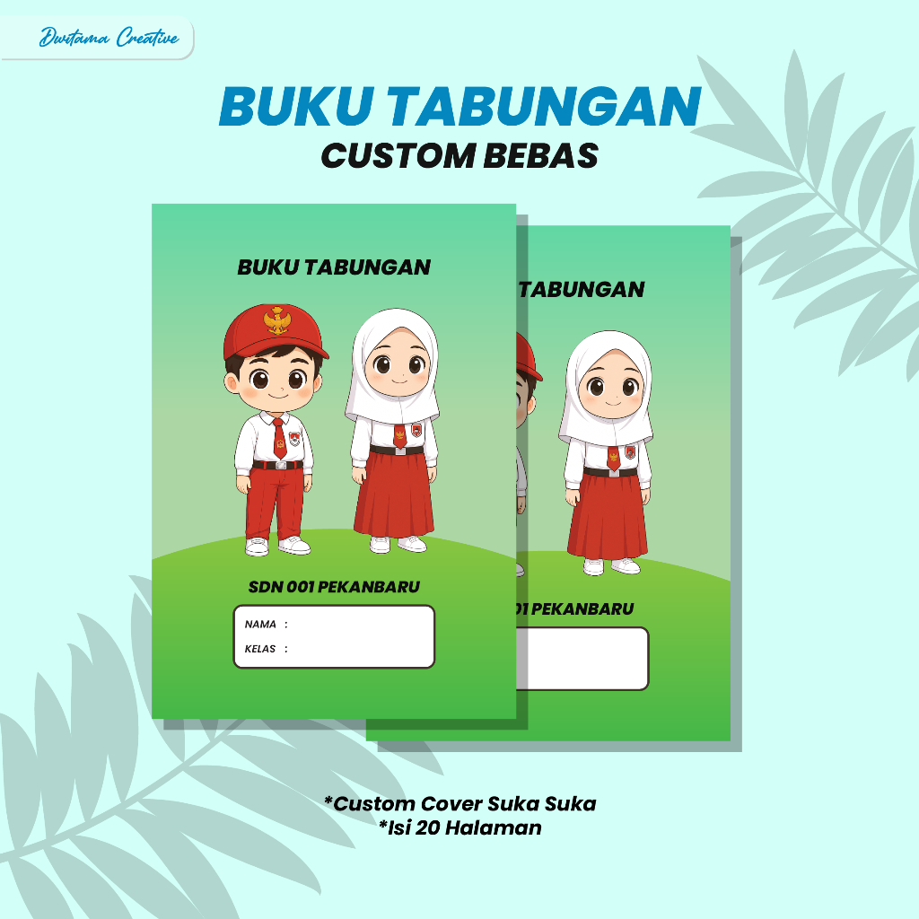 

Buku Tabungan Custom Desain Suka Suka