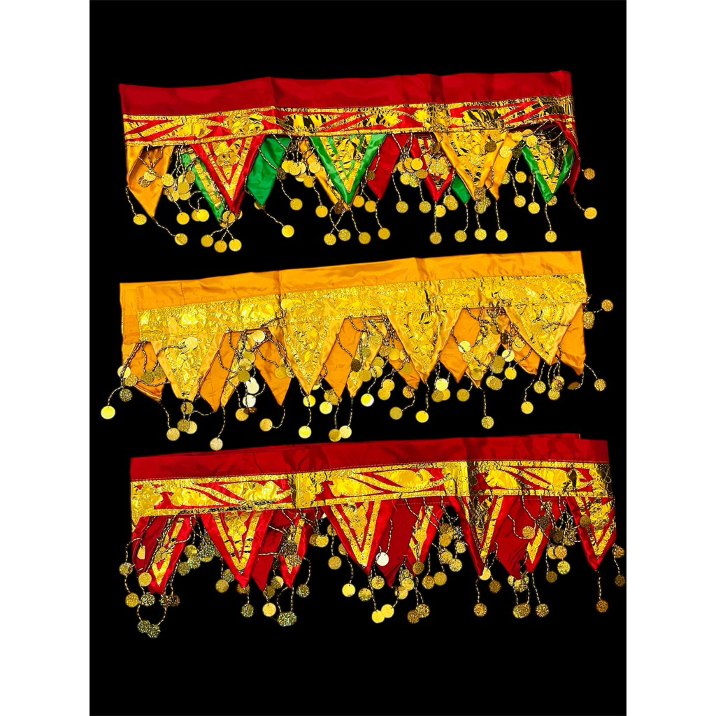 Tirai Dekorasi Ondas Pucuk Rebung