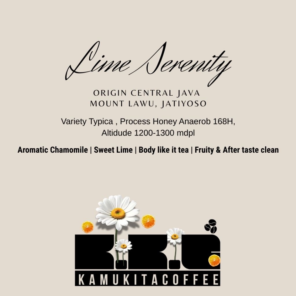 

Arabica Lime Serenity origin Jatiyoso Honey anaerob 168H