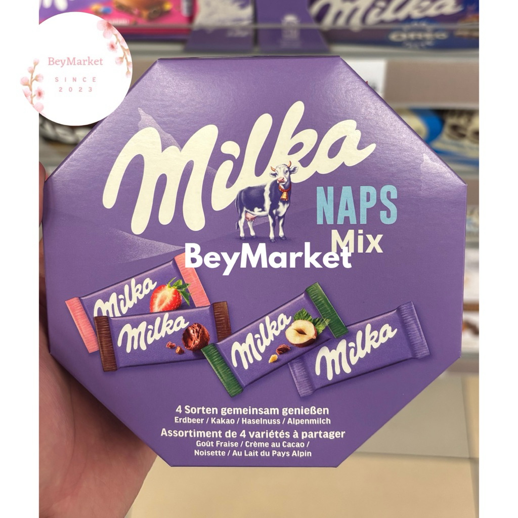 

Milka Naps Horeca Mix Cokelat Susu 138g