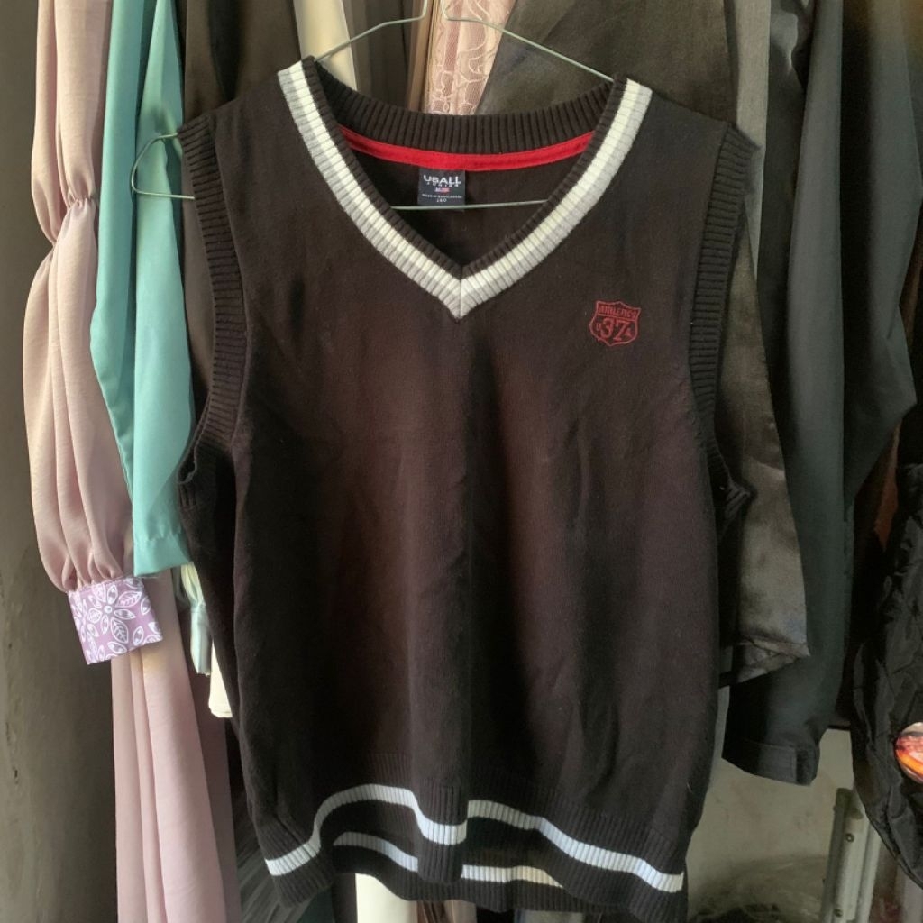 vest crop top hoodie wanita