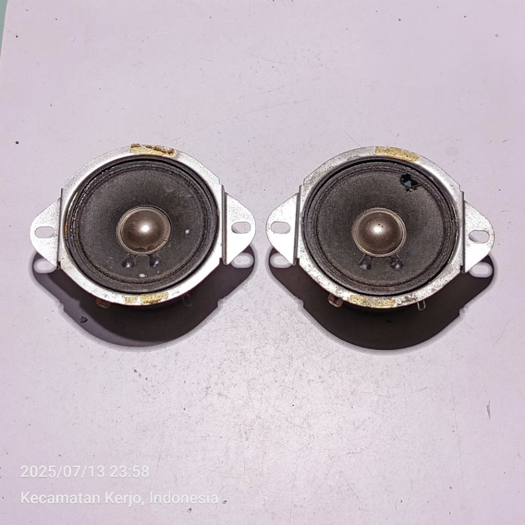 sepasang speaker tweeter SONY 2,3 inch original bekas cabutan speaker SONY