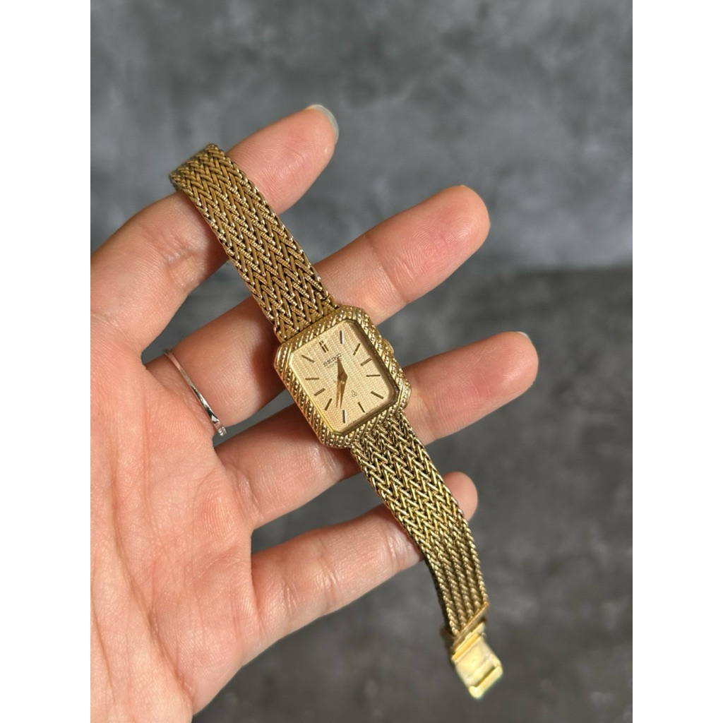 RARE Seik* Tank Ladies Vintage Watch / Jam tangan wanita model tank vintage