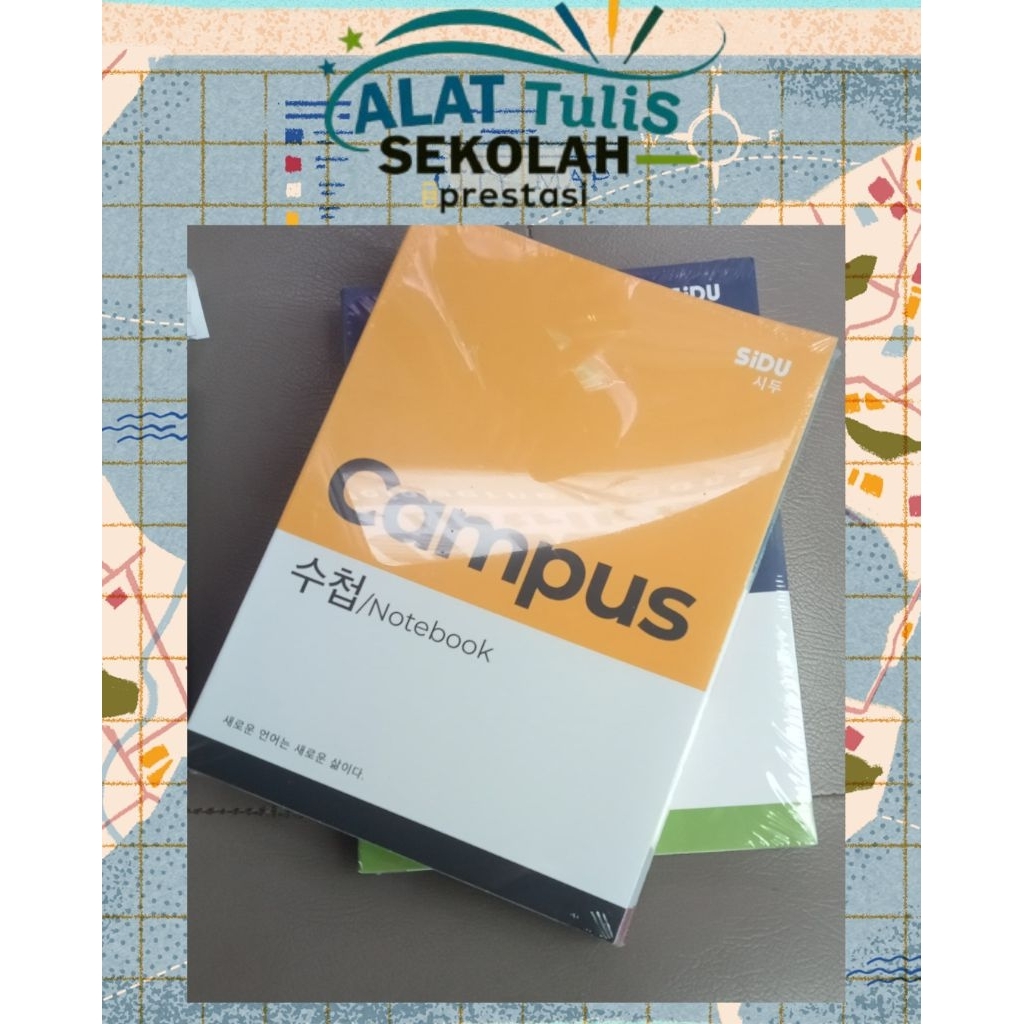 

BUKU TULIS SIDU CAMPUS B5 (1 Pack)