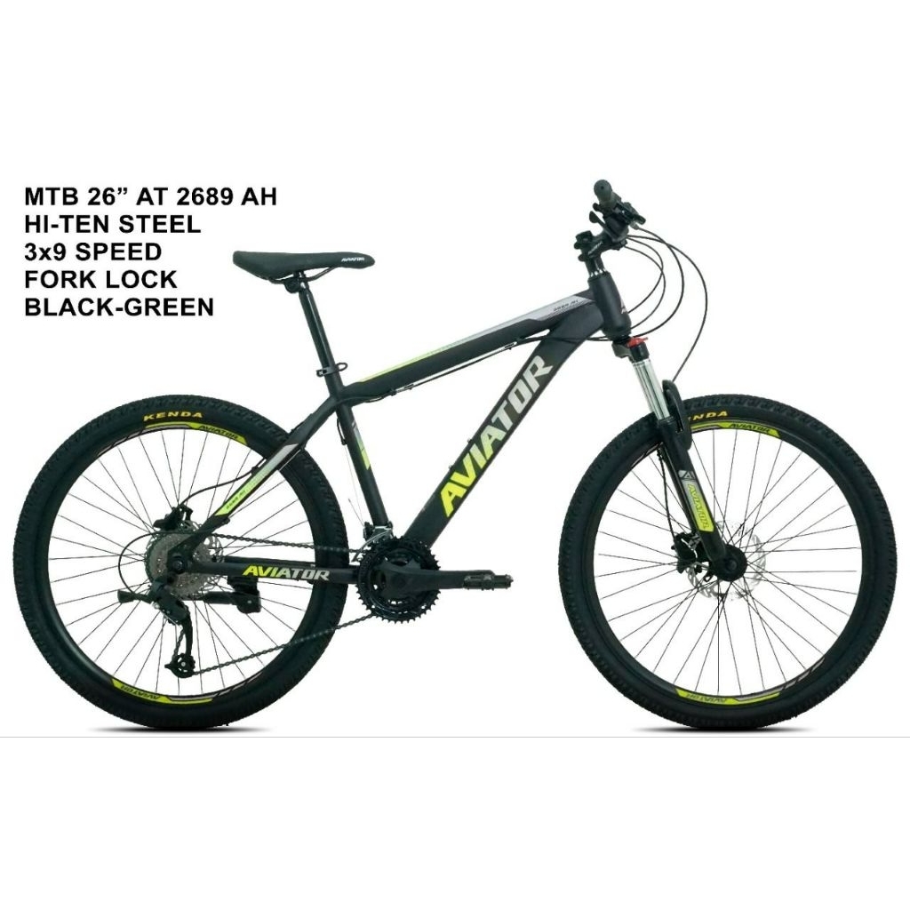 Sepeda Gunung MTB 26 inch Pacific Invert 150 HD Pacific Invert JR Aviator 2689 AH Aviator 2692 XT VT