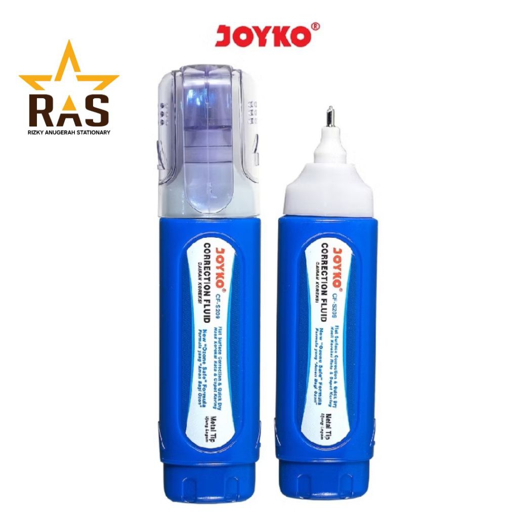 

( 1pack 12pcs ) Tipex Correction Joyko Fluid Penghapus Cairan JK-209