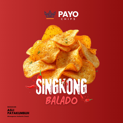 

Keripik Singkong Balado Asli Payakambuh Keripik Padang | Payo Chips