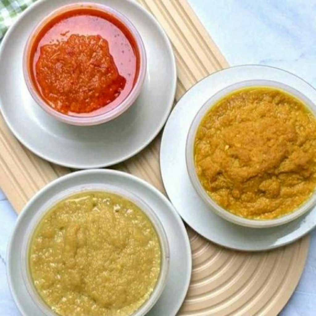 

Bumbu dasar masak putih / merah / kuning / hijau / oranye & bumbu serbaguna lainnya [Refill] "BUMBU SENDOK HALUS INSTAN