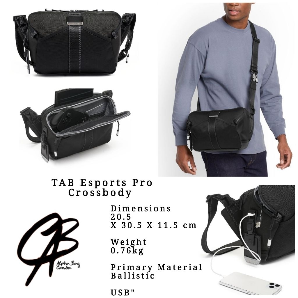 tas selempang branded import esport pro crossbody