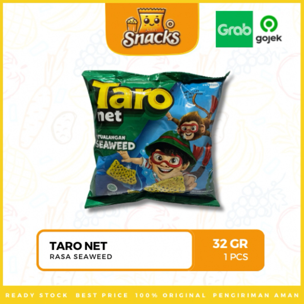 

Lav.Snacks︱Taro Net Seaweed 32GR - 1 PCS