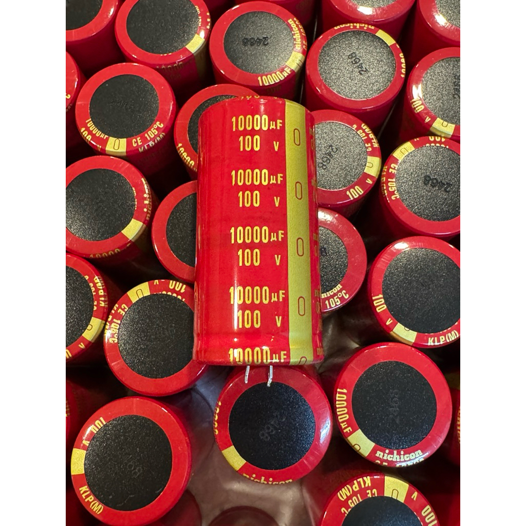10000uf 100v Nichicon Red
