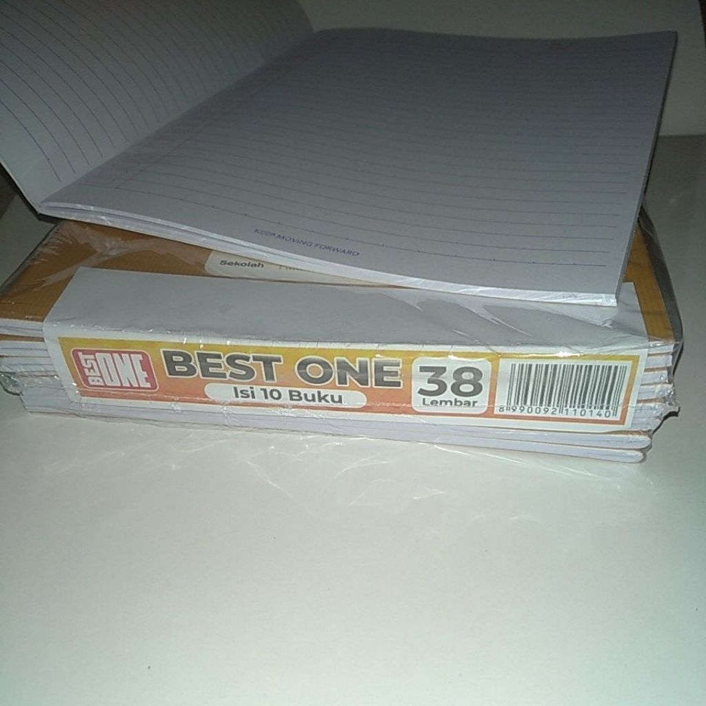 

Buku Best One/buku garis kwarto/38lembar