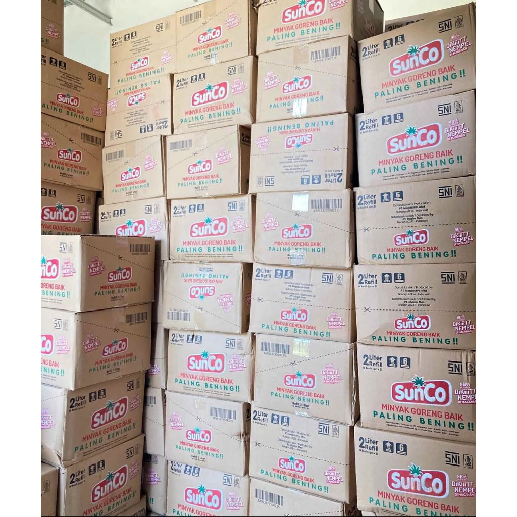

Minyak Goreng Sunco 2Ltr Karton (2x6pcs)