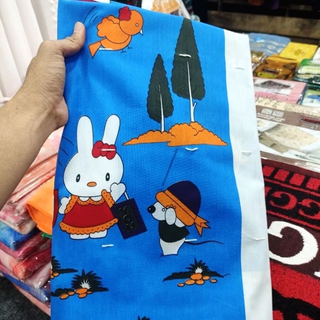 Gandir 2 Bahan Tebal Kulit Tilam Kasur Kapuk No.1, 2, 3, 4.