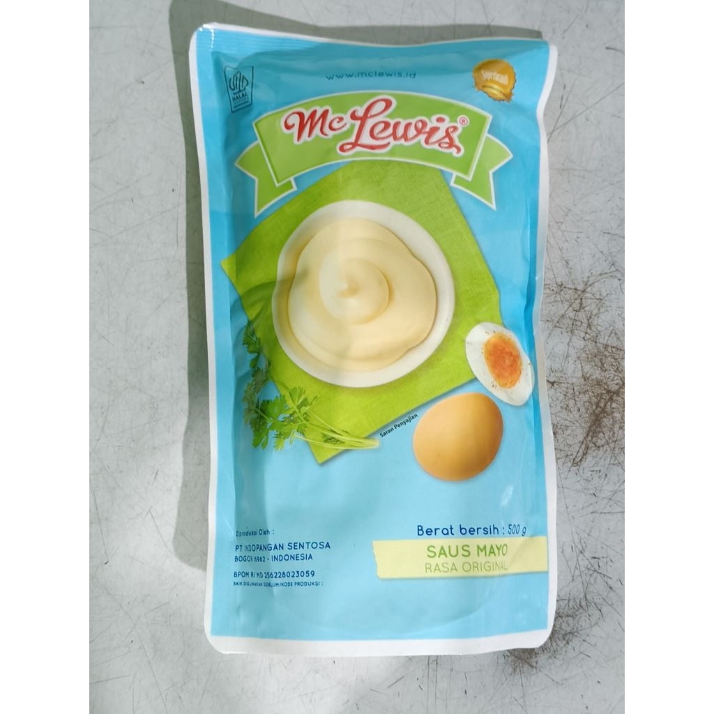 

Mc Lewis Saus Mayonnaise Rasa Original 500 gr