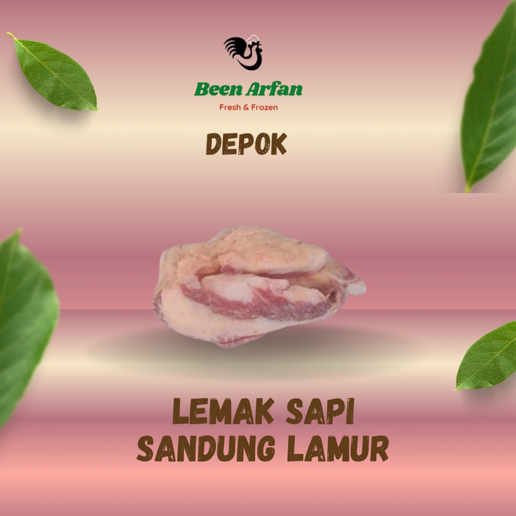 

Lemak Sapi / Sandung Lamur 500 Gram