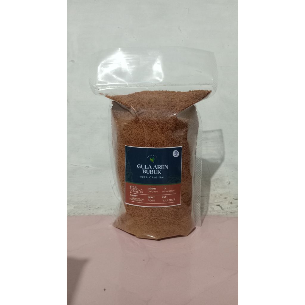 

GULA AREN SEMUT ASLI 100% BUBUK ORIGINAL 1/2 KG GRADE A